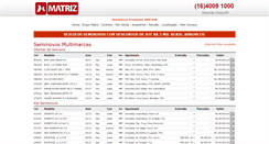 Desktop Screenshot of matrizveiculos.com.br